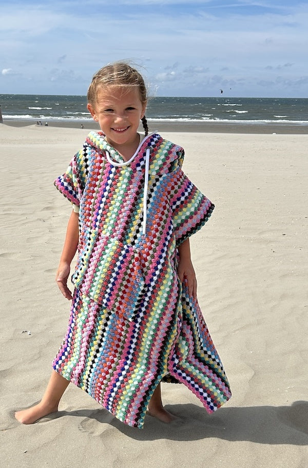 Meisjes strandhanddoeken