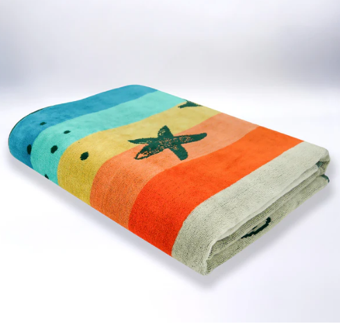 2-persoons strandhanddoek Turtles