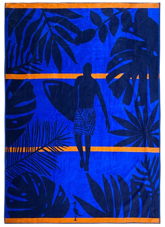 Velours strandhanddoek Sunday