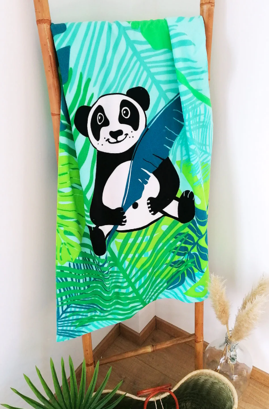 Kinderhandtuch Panda
