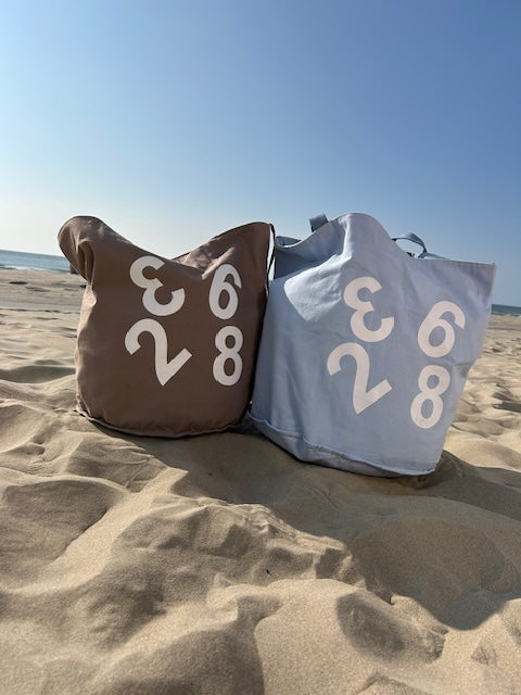 Trendy strandtas