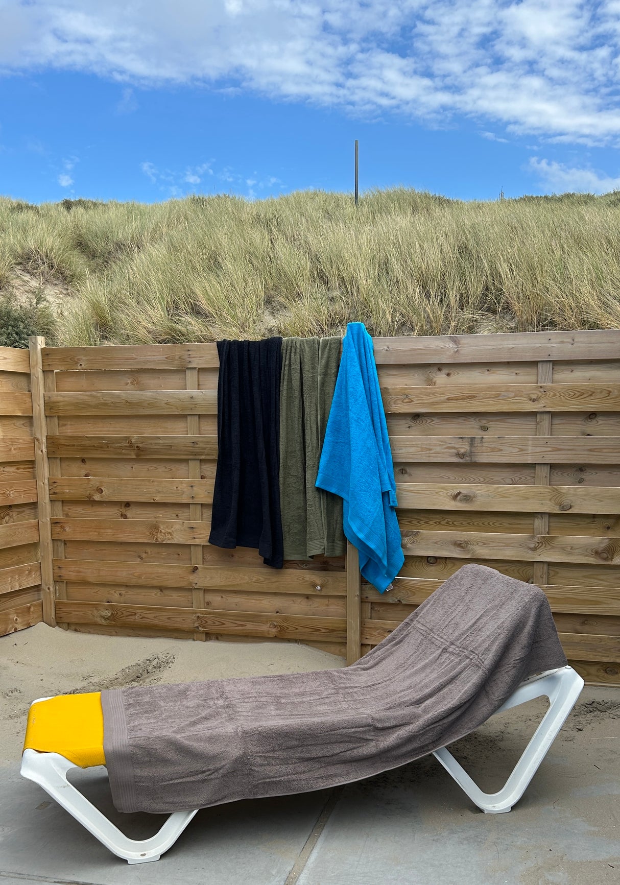 Classic strandlaken taupe