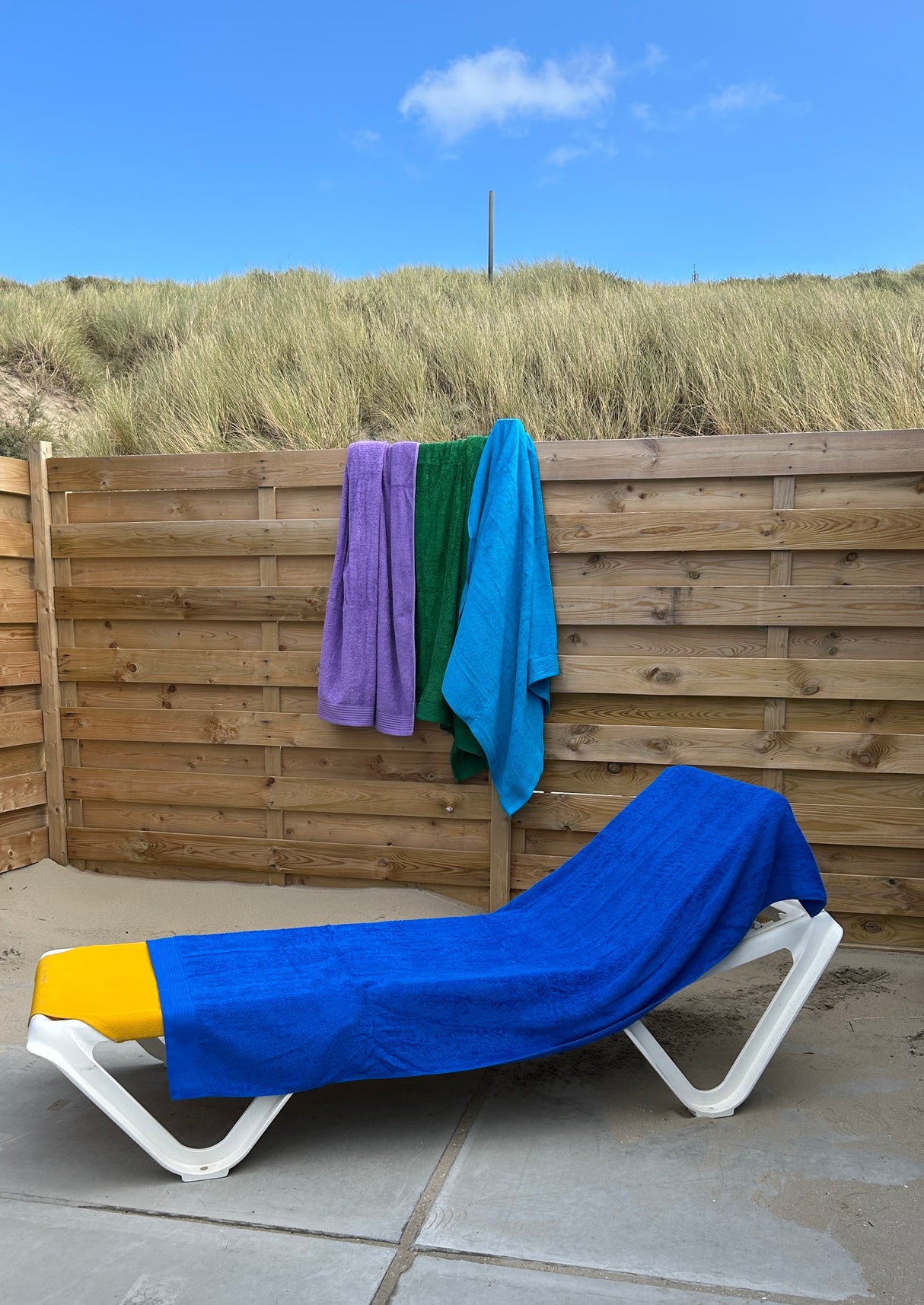 Classic strandlakens kobaltblauw