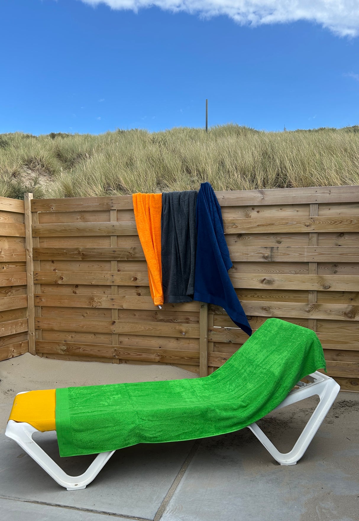 Classic strandlakens limegroen