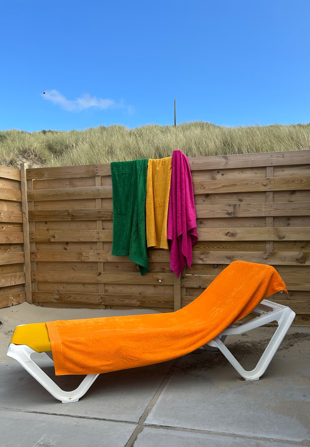 Classic strandlakens oranje