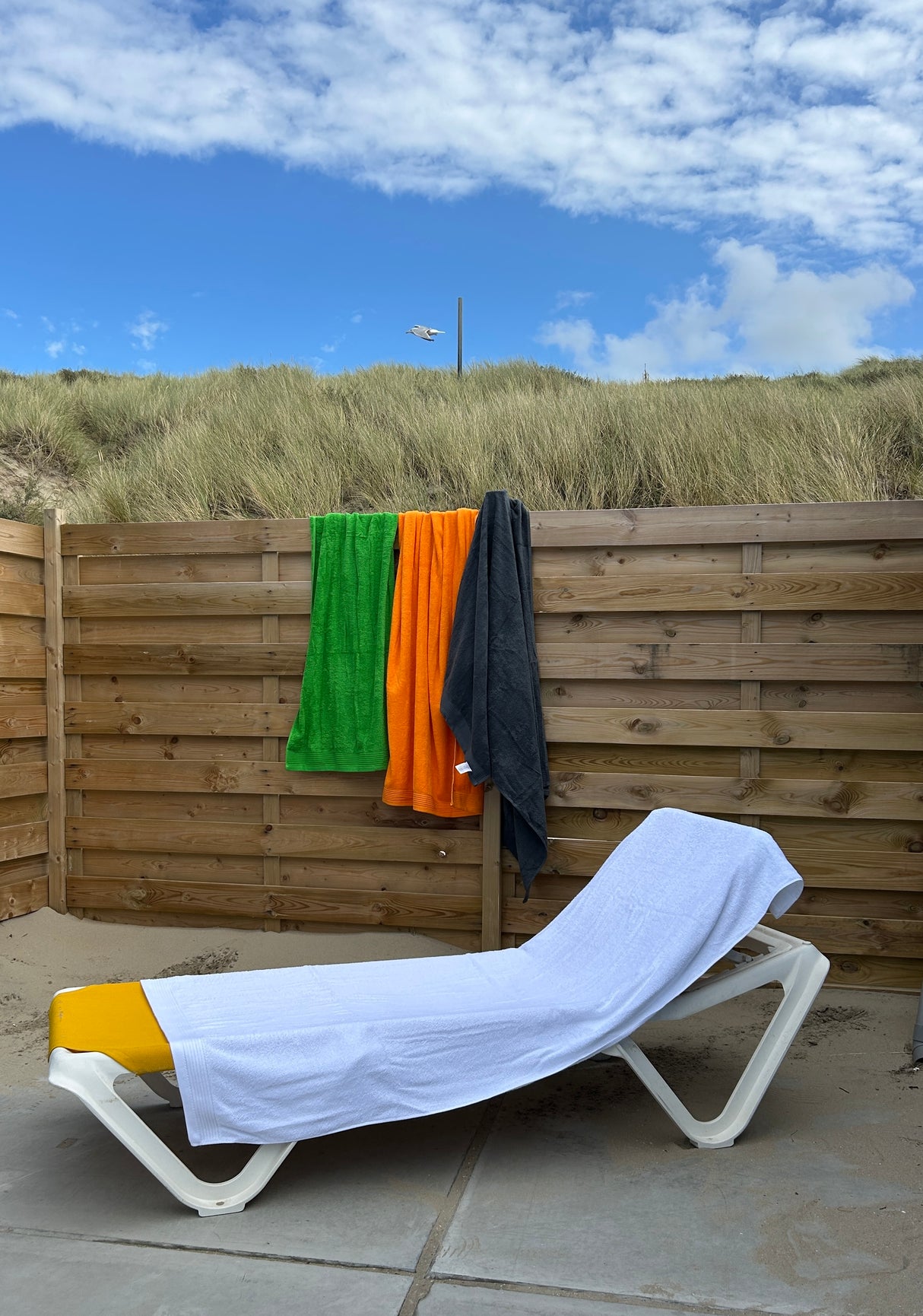 Classic strandlakens wit