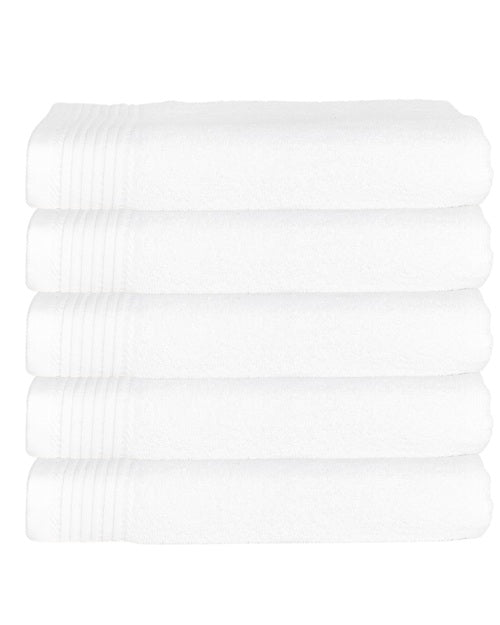 Classic badhanddoeken wit - 5 stuks