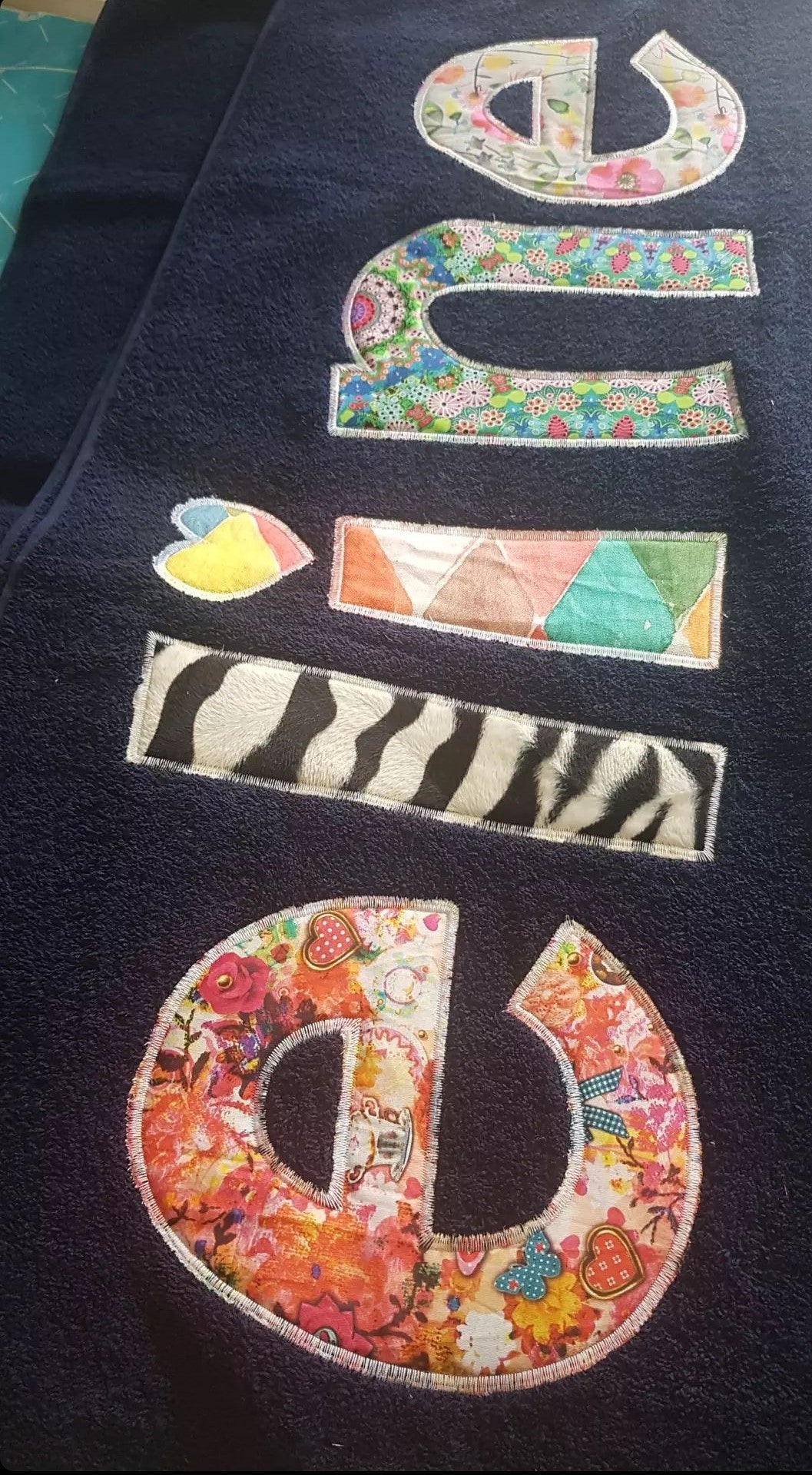 Strandhanddoek met naam Fancy