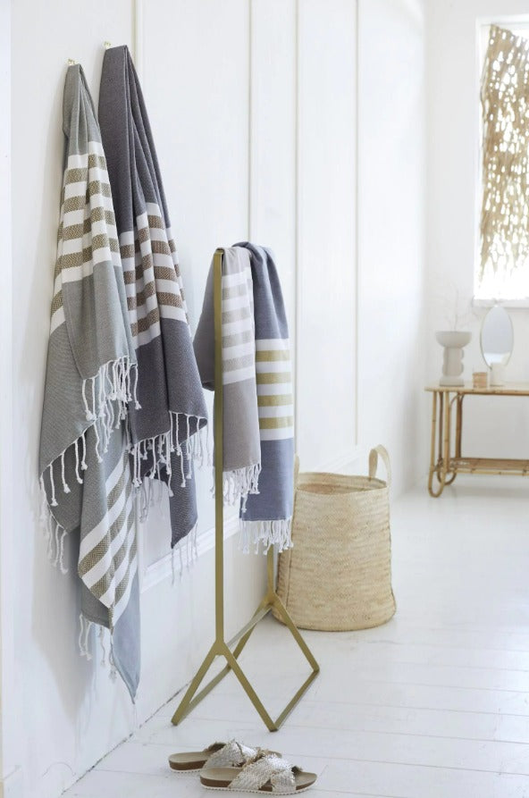 Gestreiftes Hamamtuch