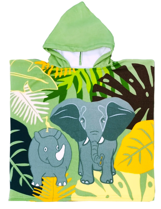 Zwemponcho Olifant