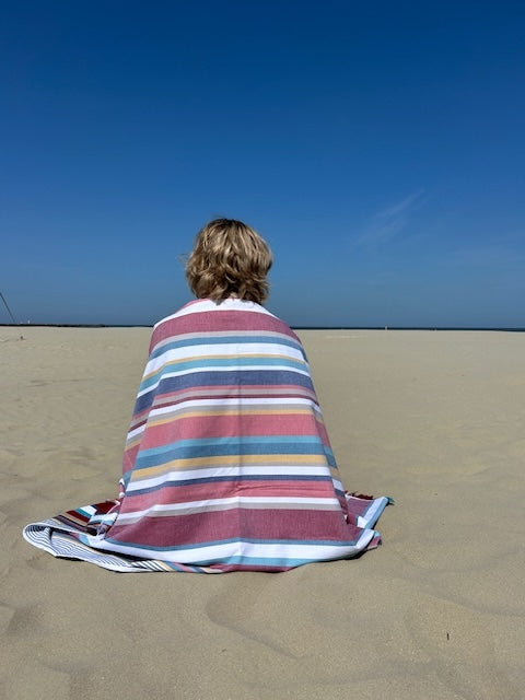 Gestreepte hamamdoek Piere