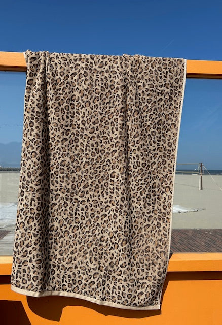 Lasa strandhanddoek Panter