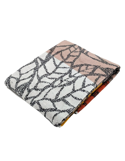 Velours strandhanddoek Leaves