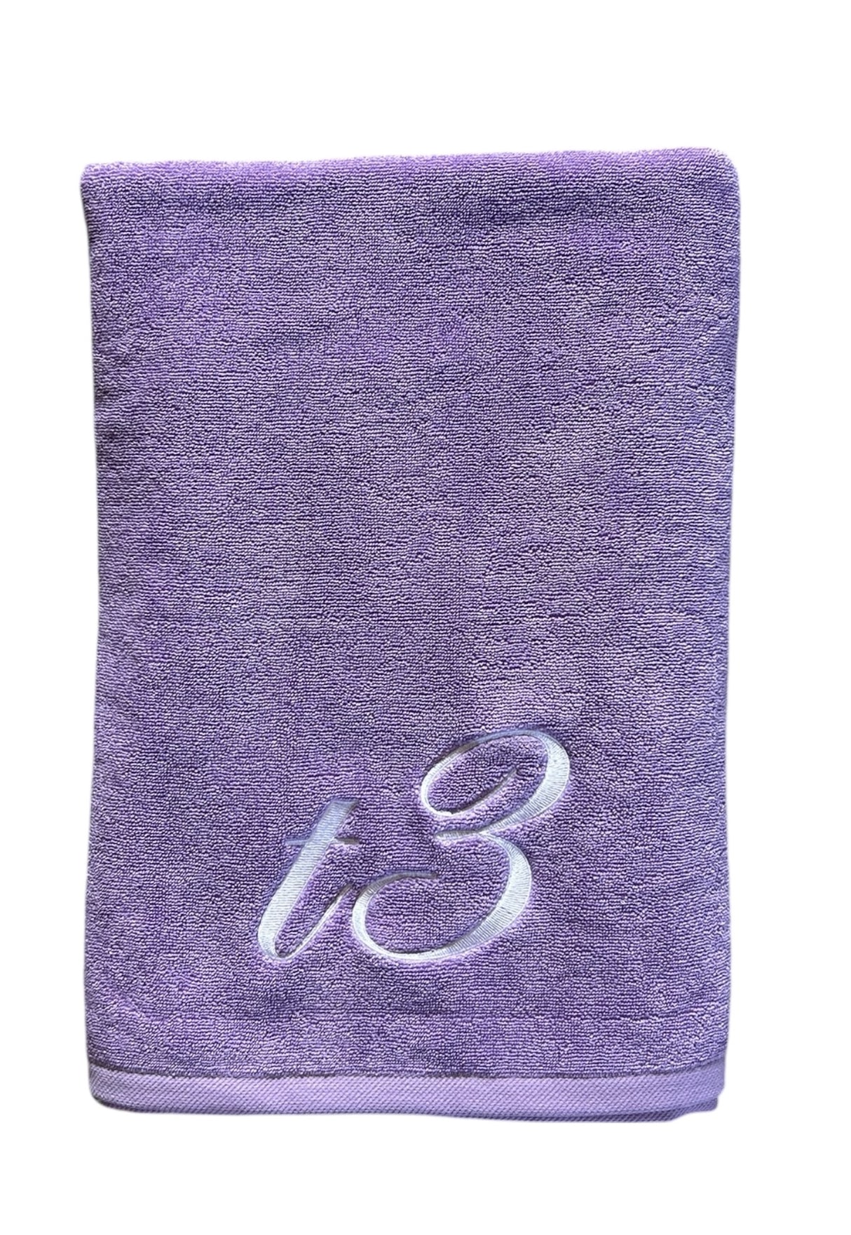 Embroidered beach towel