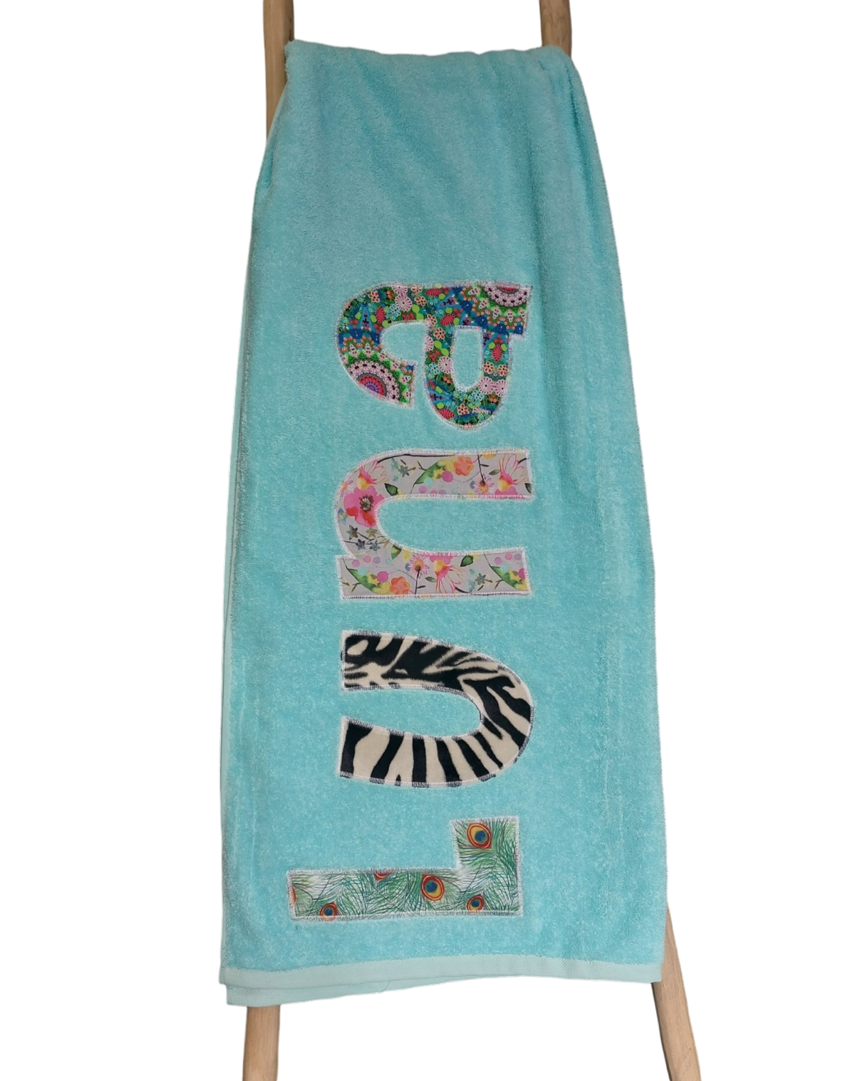 Strandhanddoek met naam Fancy