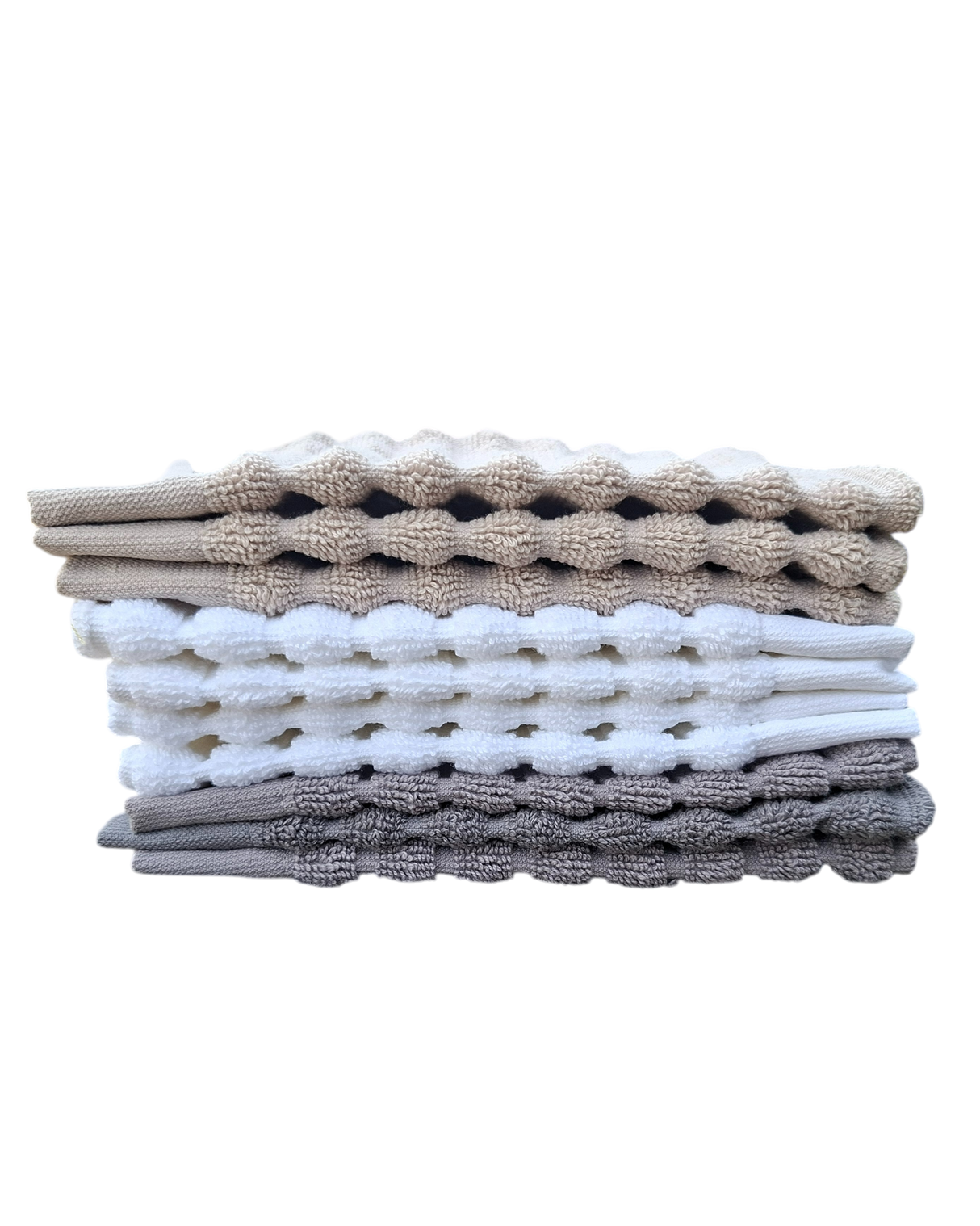 ACTIE - Washand Vandyck Border set van 10 stuks