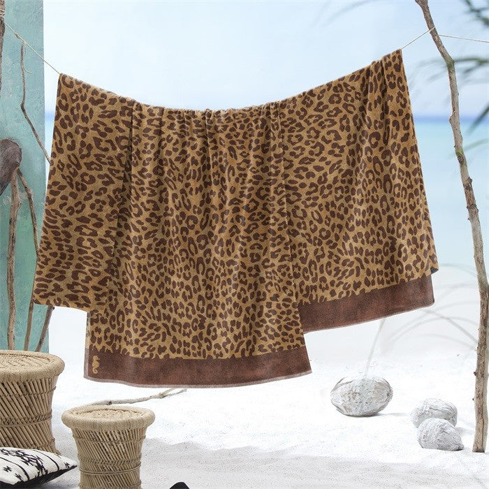 Strandhanddoek panter dessin