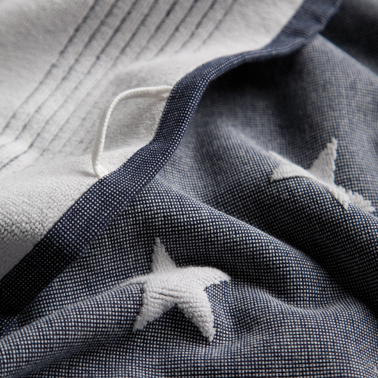 ACTIE - Seahorse Handdoekenset Stardust Donkerblauw