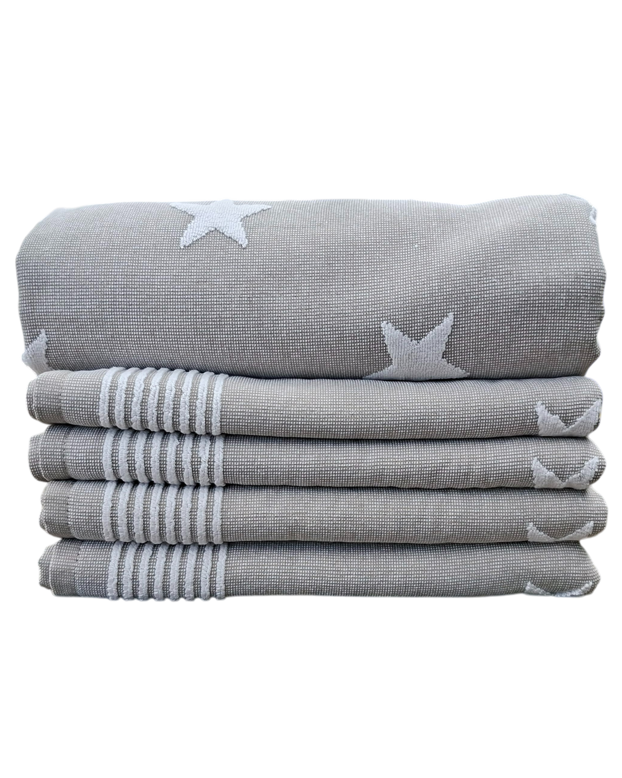 ACTIE - Seahorse Handdoekenset Stardust Taupe