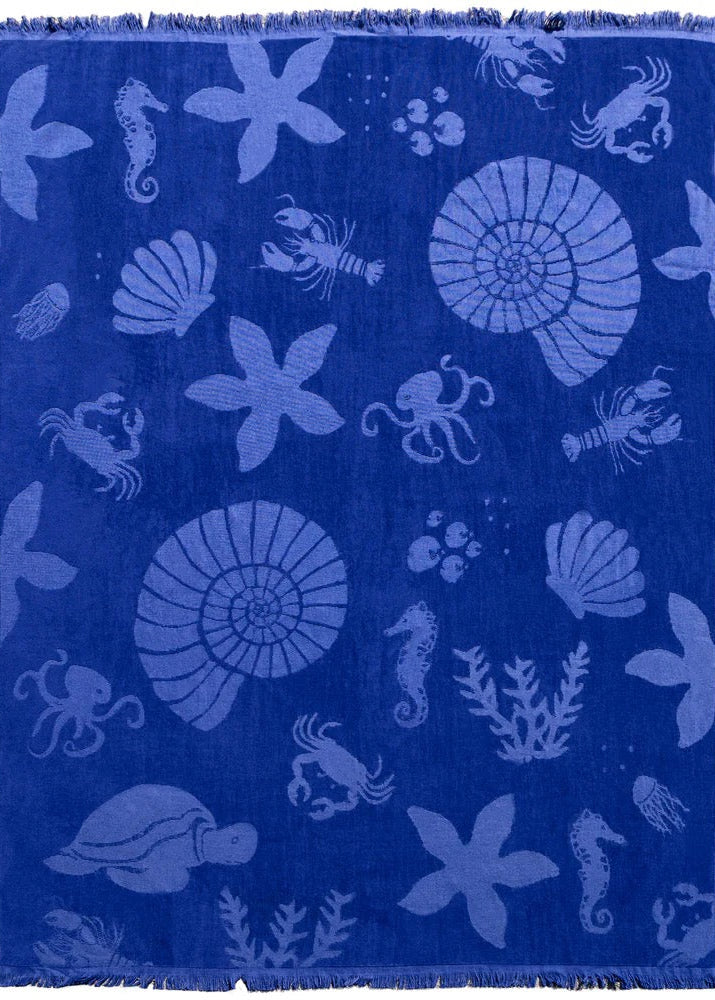 2-persoons strandhanddoek Ocean