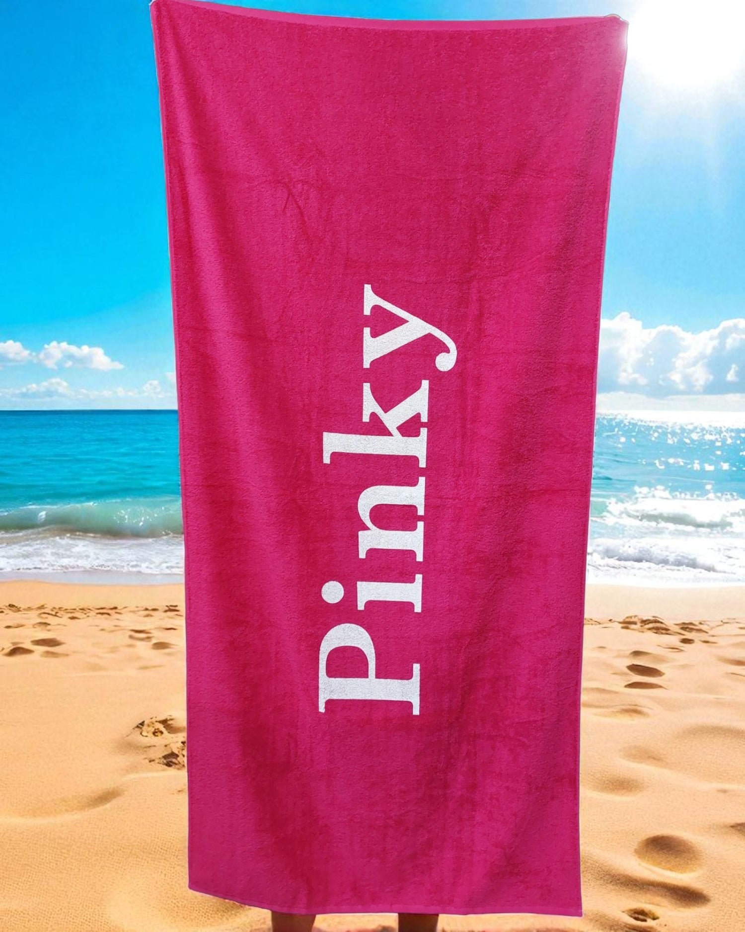 S&LT Strandtuch mit XXL-Print