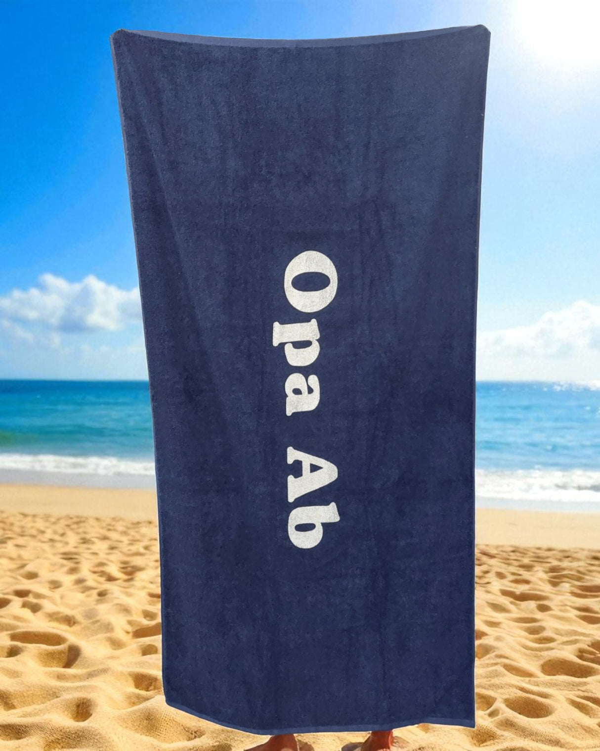 S&LT Strandtuch mit XXL-Print