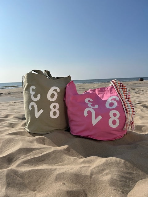 Trendy strandtas
