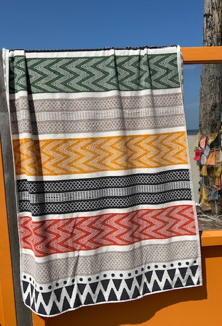 Velours strandhanddoek Etnic
