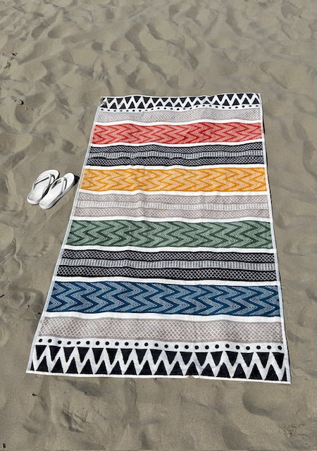 Velours strandhanddoek Etnic