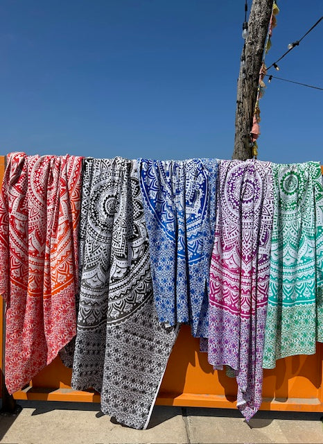 XXL-Strandtuch aus Baumwolle