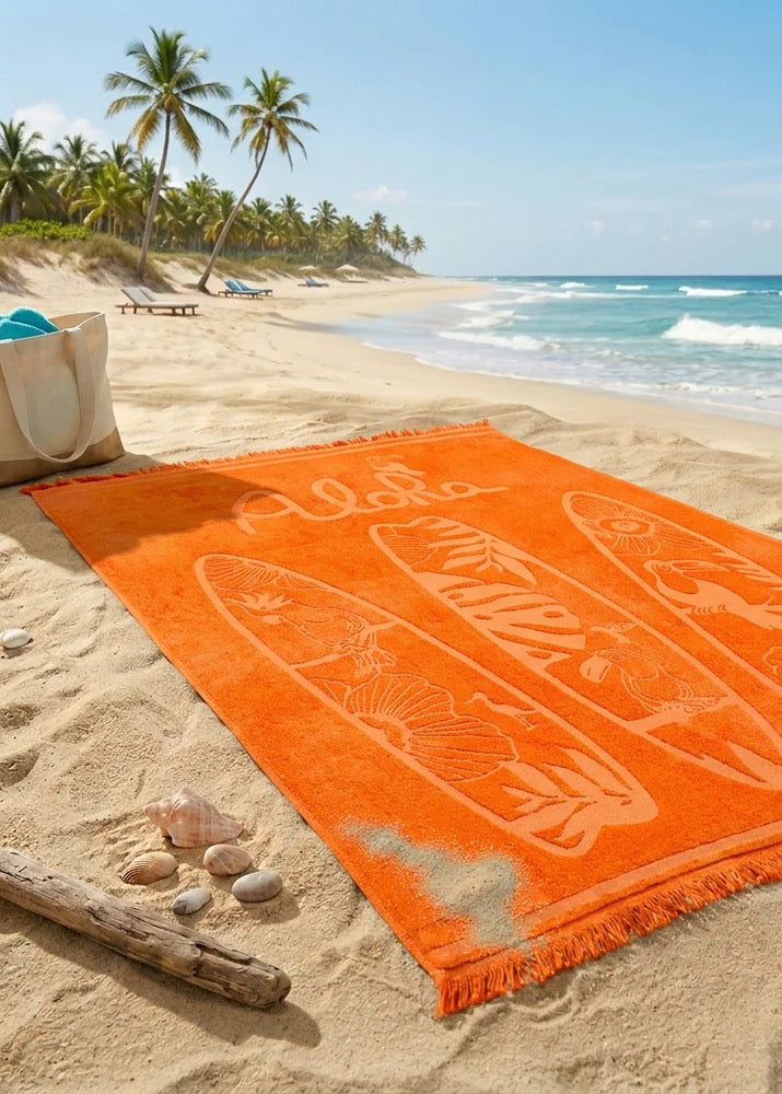 2-persoons strandhanddoek Aloha