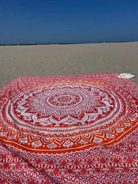 XXL-Strandtuch aus Baumwolle