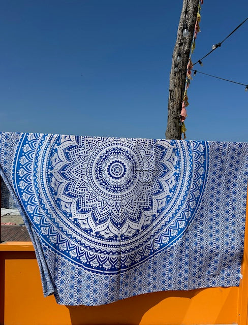 XXL-Strandtuch aus Baumwolle