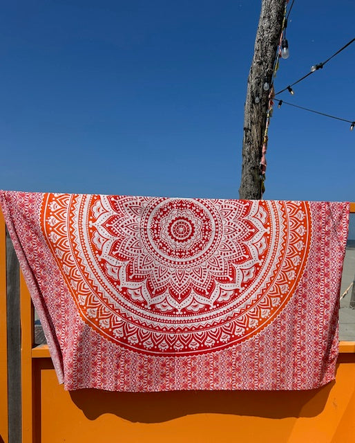 XXL-Strandtuch aus Baumwolle