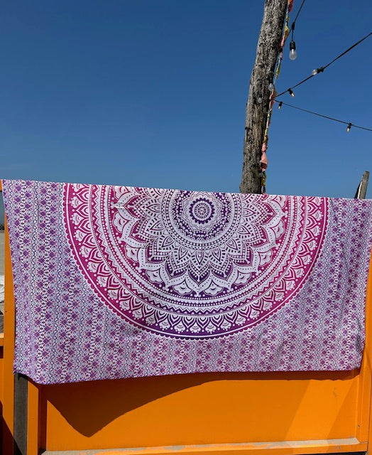 XXL-Strandtuch aus Baumwolle