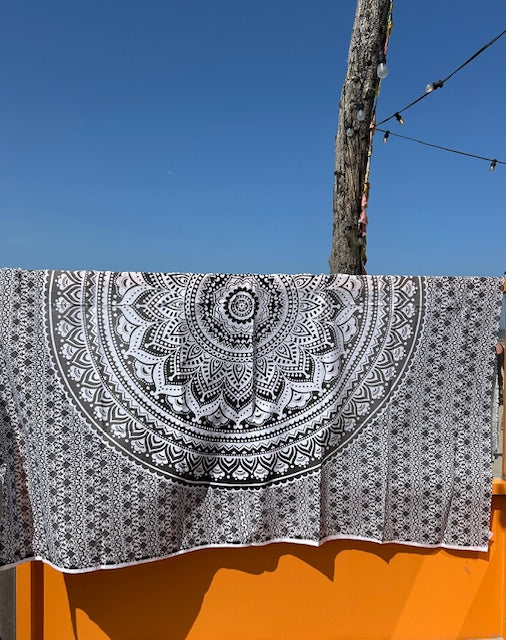 XXL-Strandtuch aus Baumwolle