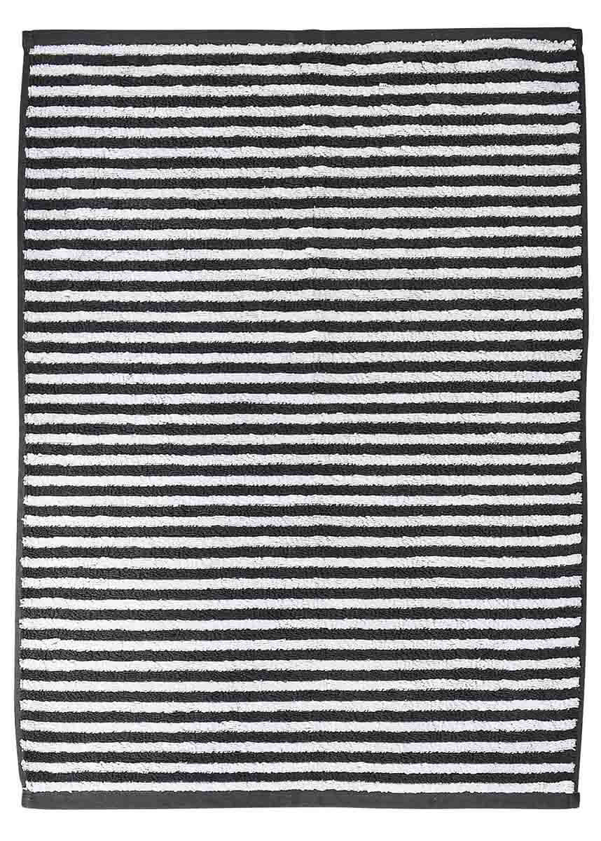 antraciet gestreept_Badmat