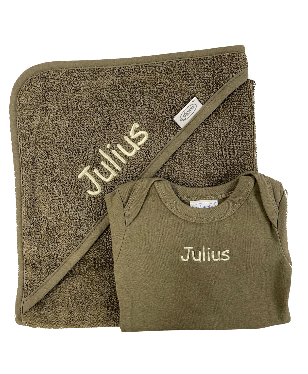 Babypakket olijfgroen