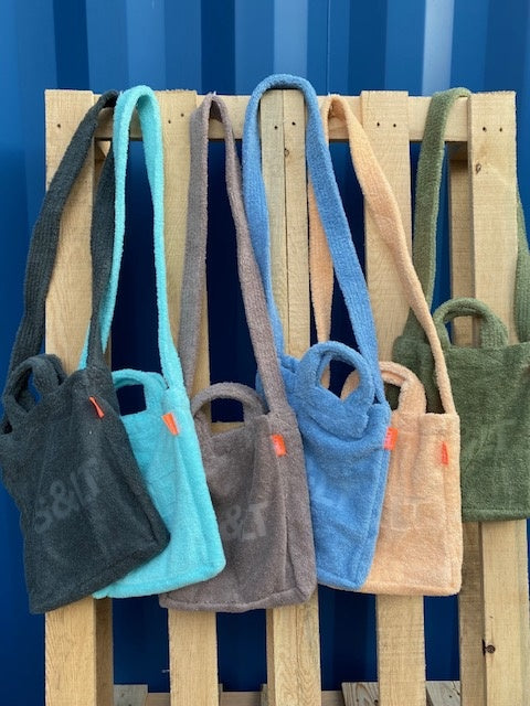 Badstof schoudertassen