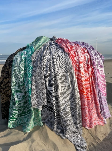 Familie strandlakens ACTIE