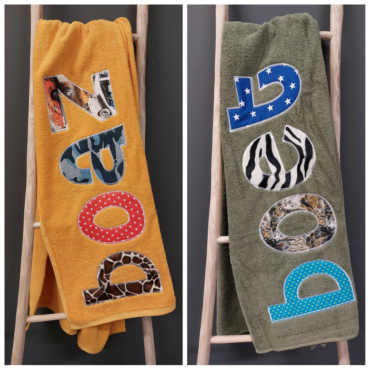 Fancy strandlakens met naam