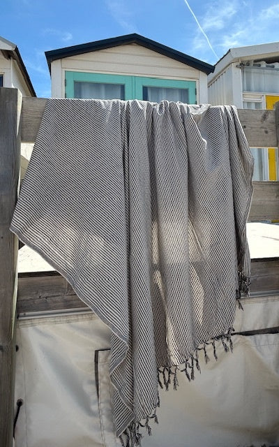 gestreepte 2-persoons hamamdoekem