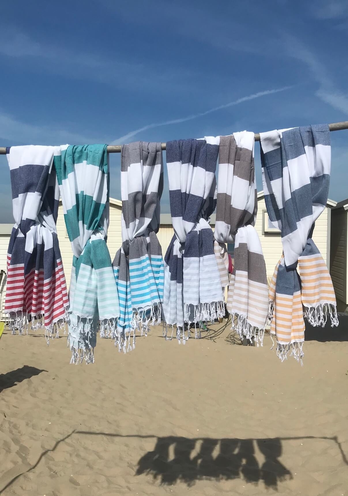 Gestreepte hamamdoeken