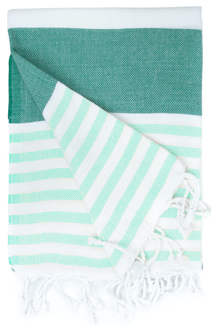 Hamamdoek petrol-mint