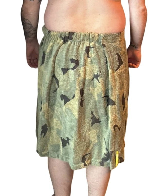 Heren saunakilt XXL Camo