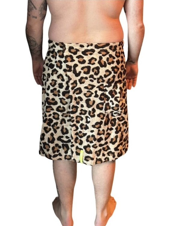 Heren saunakilt XXL panter