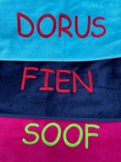 Hoody borduren