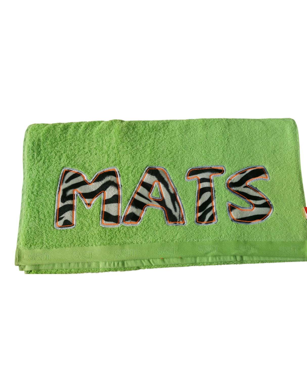 Badhanddoek met dierenprint