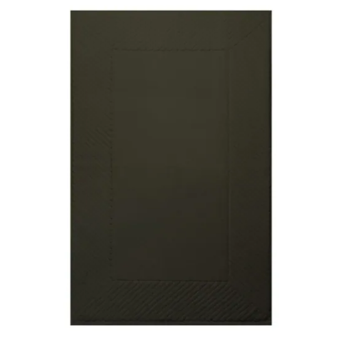 Luxe badmat olijfgroen