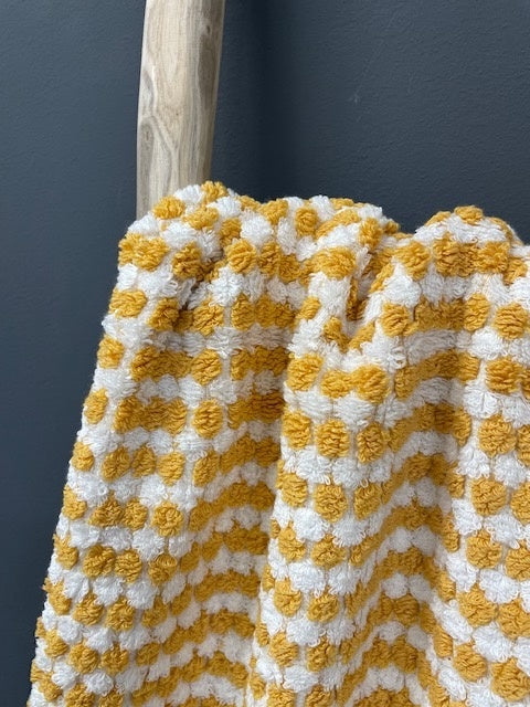 Luxe hamamdoek okergeel